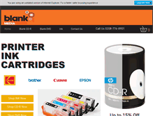 Tablet Screenshot of blankmedia.org.uk